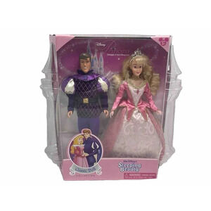 RARE Disney Parks Sleeping Beauty And Prince Special Edition Dolls #91015
